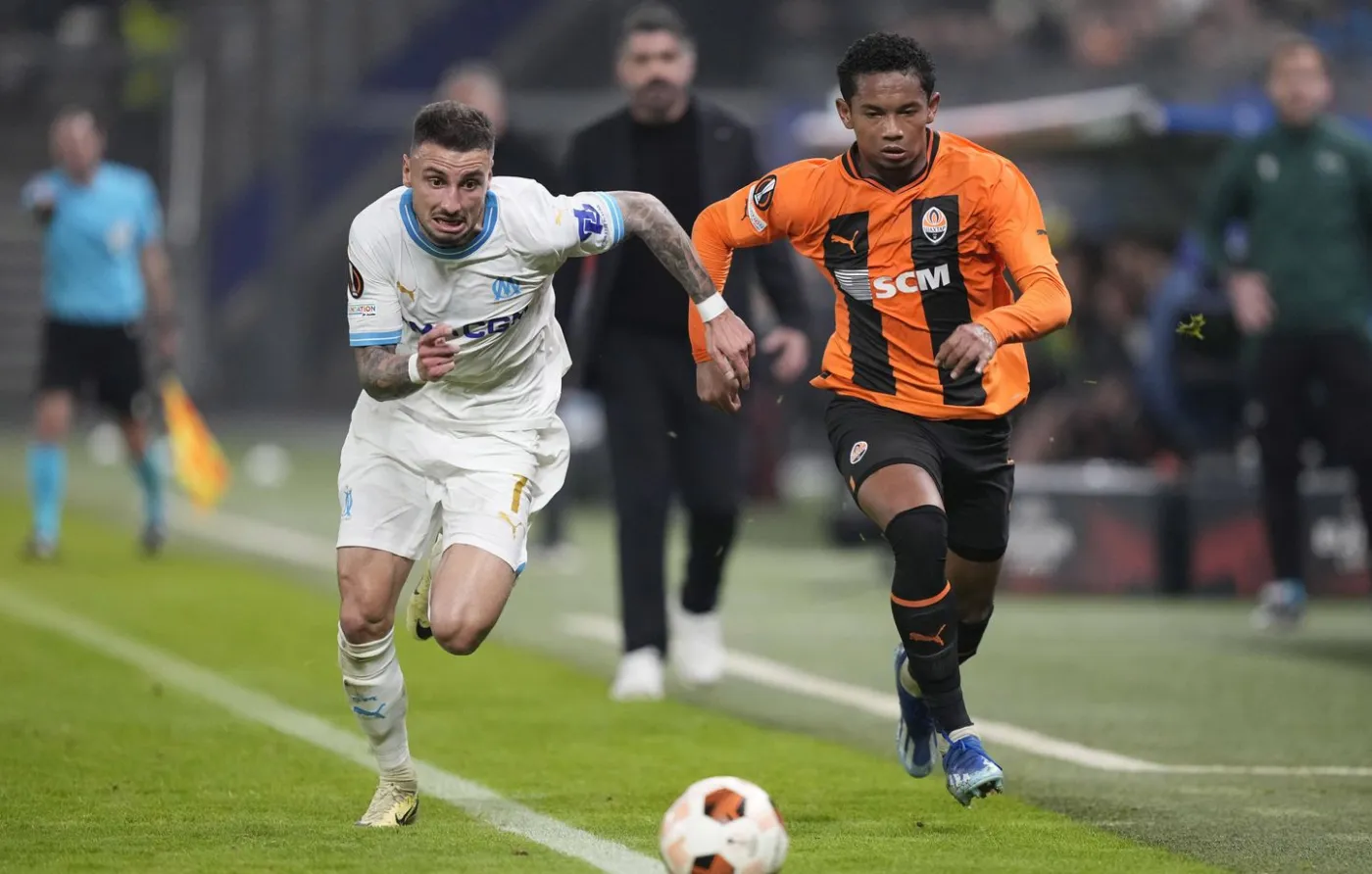 số liệu thống kê về marseille gặp shakhtar 02