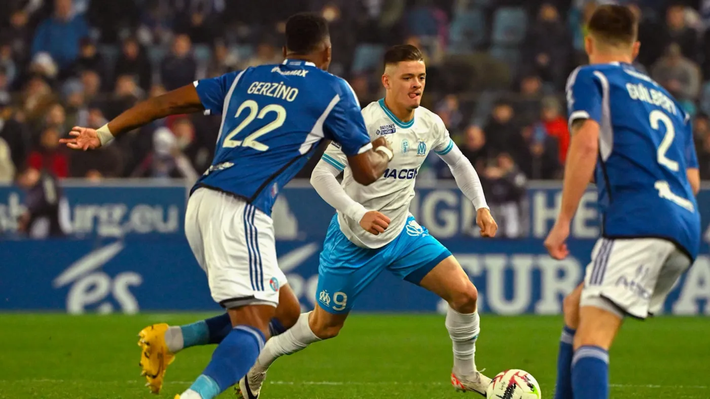 số liệu thống kê về marseille gặp rc strasbourg alsace 02