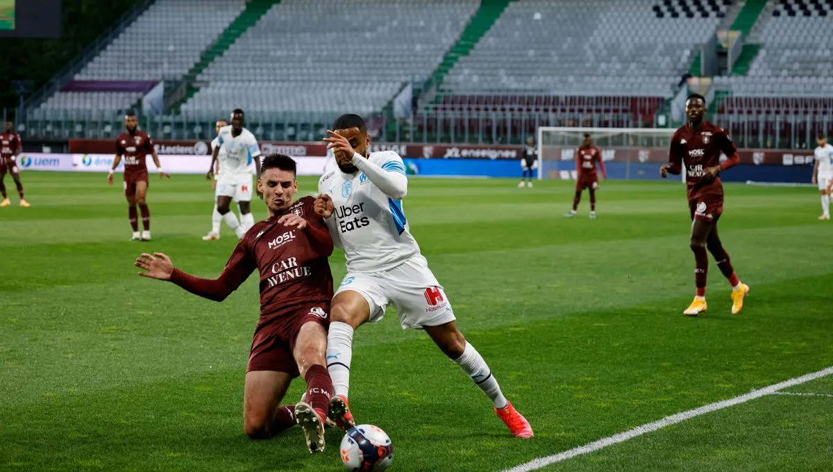 đội hình fc metz gặp marseille 01