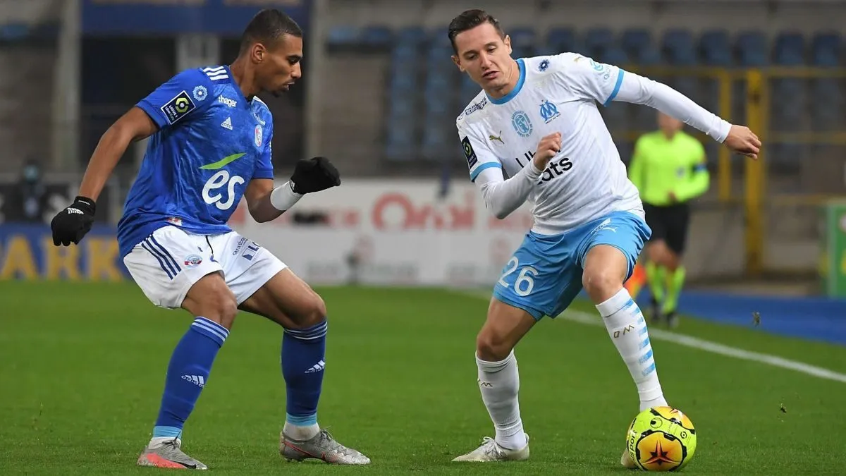 số liệu thống kê về marseille gặp rc strasbourg alsace